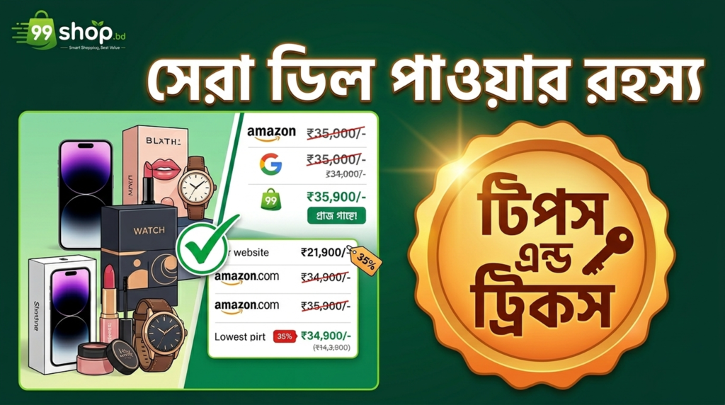 অনলাইন শপিংয়ে সেরা ডিল ও ডিসকাউন্ট পাওয়ার আসল রহস্য স্মার্ট ক্রেতাদের জন্য গাইড
